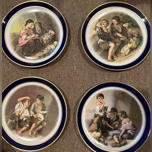 Bartolome Esteban Murillo Children Eating Collector Plates